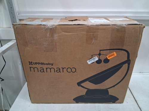 UPPAbaby Mamaroo Smart Swing - 5 motions, 5 speeds, 4 sounds with MotionSync Technology and Bluetooth - 36" - charlie (Model: 2001-MRO-NA-CHR) image 11