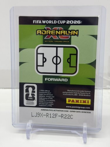 EARLING HAALAND LIMITED EDITION - PANINI FIFA 2026 ADRENALYN XL CARD image 2