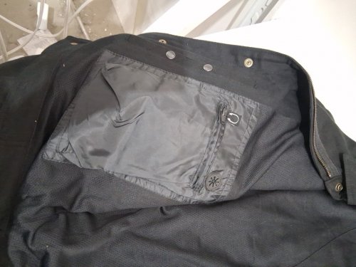 men's milwaukee leather Armored Long Sleeve Biker motorcycle jacket - XL - black (style:mpm1623) image 4