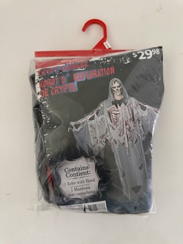 MEN'S PARTYHOLIC CRYPT CRAWLER COSTUME - OSFM - GREY (STYLE: 11264) image 3