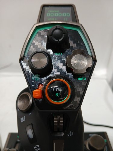TURTLE BEACH VELOCITYONE FLIGHTDECK UNIVERSAL HOTAS SIMULATION SYSTEM JOYSTICK AND THROTTLE FOR AIR/SPACE COMBAT SIMULATION ON WINDOWS 10/11 PC - TOUCH DISPLAY AND 139 PROGRAMMABLE CONTROLS (MODEL: TBS-0724-05) image 4