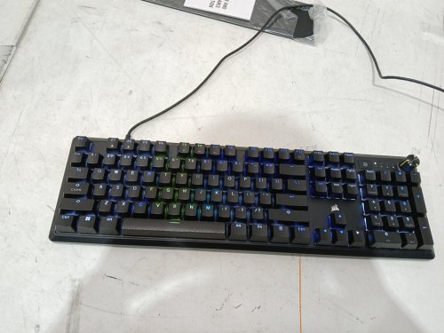 Corsair K70 CORE RGB Full-Size Mechanical Gaming Keyboard with MLX Red Linear Switches, Per-Key RGB Lighting, 1,000Hz Polling Rate, Premium Aluminum Top Plate, Multi-Function Rotary Dial & Programmable Media Button - Black (model: rgp0169 / ch-910981e-na) image 3
