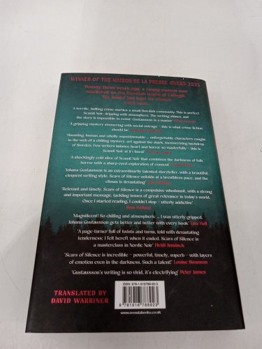 (Hardcover) Scars of Silence by Johana Gustawsson & translated by David Warriner image 3