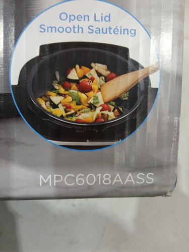 midea RICE COOKER ALL-IN-ONE POT WITH 12 COOKING PROGRAMS - 120V/5qt - BLACK (MODEL: MB-M25) image 3