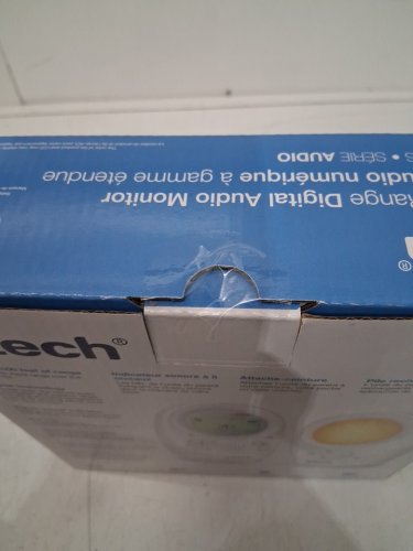 VTECH ENHANCED RANGE DIGITAL AUDIO BABY MONITOR, NIGHTLIGHT - WHITE (MODEL: DM1211) image 4