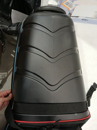 FZGhome Golf Travel Bags for Airlines with Hard Case Top & Wheels - 52" - Black/red/blue image 8