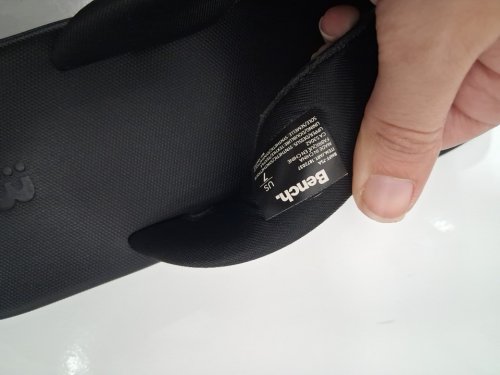 men's Bench Comfort Flip Flops - size 7 - black (style:1872037) image 3