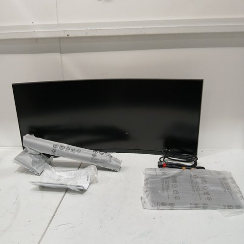 SAMSUNG 34” ViewFinity S65UA Series Ultrawide QHD Curved Monitor - HDR10, 100Hz, 350nit, USB-C, Adjustable Stand, Intelligent Eye Care - black (model: S34A650UBN) image 3