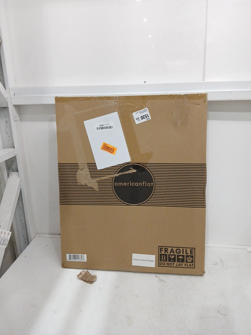 Americanflat thin border Plexi Glass Picture Frame - 16" x 20" - black (model: LX1620BLK) image 3