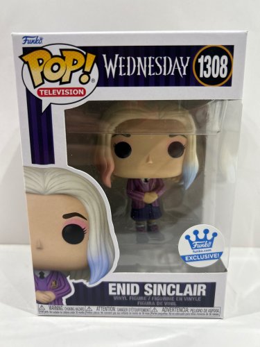 Funko pop! **funko exclusive** Television: Wednesday - Enid sinclair vinyl figure (#1308) image 2