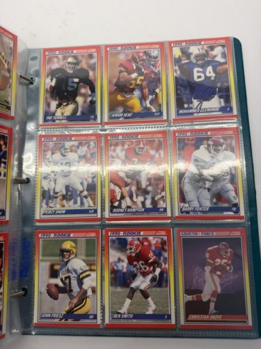 400+ APPROX ASSSTD 1990 SCORE NFL FOOTBALL CARDS image 14