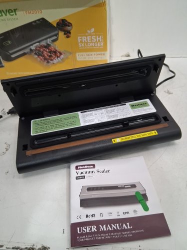 Mesliese durable 6-in-1 vacuum food sealer - black/SILVER (Model: VS6601S) image 5
