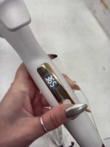 KRISTIN ESS SOFT BLEND CURLING IRON - 2" - WHITE/GOLD - (MODEL:KES0193) image 5