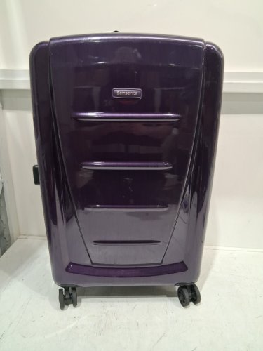 SAMSONITE WINFIELD 2 FASHION EXPANDABLE HARDSIDE 24" LUGGAGE SPINNER, PURPLE (MODEL: 56845-1717) image 2