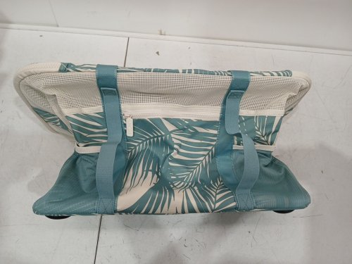 CleverMade Aloha collapsible beach tote - 11.25" x 21.25" x 13.5" - 42l - teal (model: 1872241/ 2049033) image 4