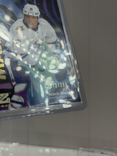 MITCH MARNER LTD ED #312/399 - SKYBOX Z FORCE RAVE #50 CARD image 3