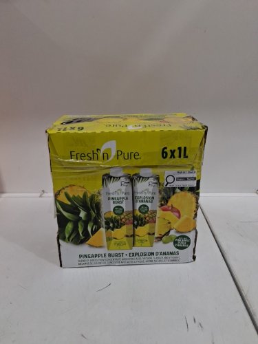 6PK Fresh'n Pure Pineapple Burst Juice Blend - 1L EACH image 2