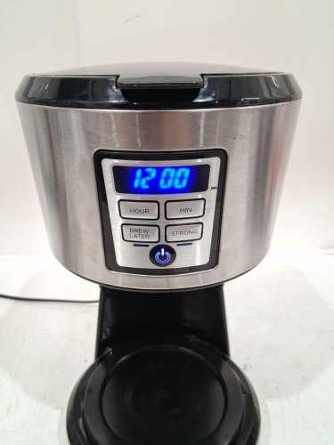Black+Decker programmable coffee maker - 12 Cup - Stainless steel/silver/black (Model: cm1231sc-1) image 7