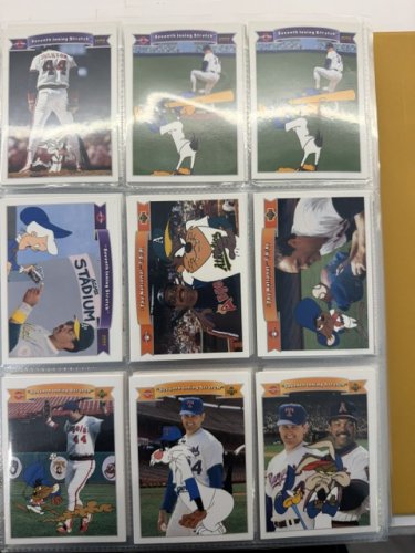350 APPROX ASSSTD 1991 UPPER DECK COMIC BALL BASEBALL CARDS image 17