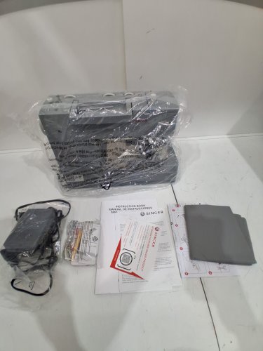 SINGER HEAVY DUTY SEWING MACHINE - GREY (MODEL: 4452) image 3