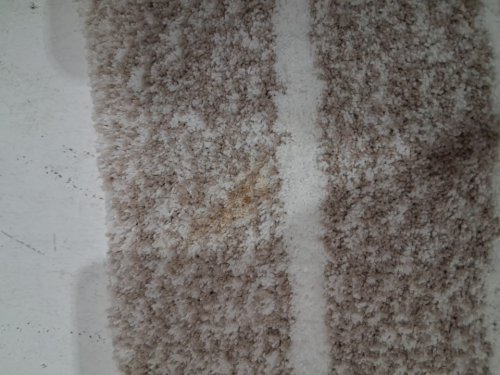 SMALL BATH MAT - 24" X 36" - BEIGE AND CREAM image 4