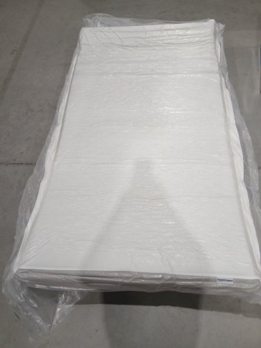 Amazon Basics Firm Memory Foam Mattress WITH BREATHABLE COVER - TWIN/ 75" x 39" x 8" - WHITE image 3