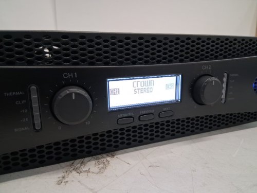 crown by HARMAN XLS4 drivecore 2-series power Amplifier with xover & limtr- 2500w - 120V - black (MODEL: XLS2502-0 US) image 5