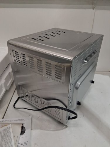 Emeril Lagasse Stainless Steel Extra Large Air Fryer Convection Toaster Oven with French Doors - 26QT - Silver (model: fafo-001) image 13