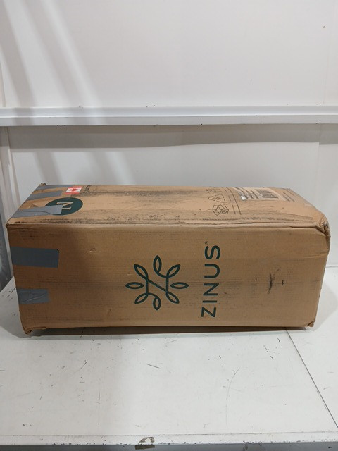ZINUS MEMORY FOAM BED MATTRESS - 5" - narrow twin - WHITE (MODEL: AZ-FMS-5N) image 2