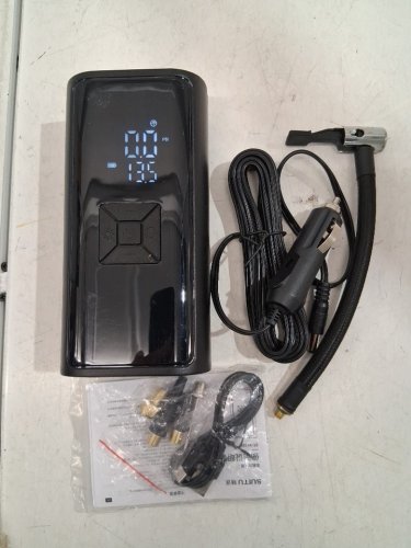 SUITU COMPACT PORTABLE AIR COMPRESSOR - 150PSI - BLACK (MODEL: ST-9620E) image 3