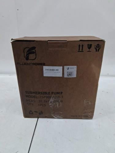 Fluentpower Submersible Sump Pump with Piggy-Back Vertical Float Switch - 3500GPH - Black (Model: FSP9003DW-1) image 3