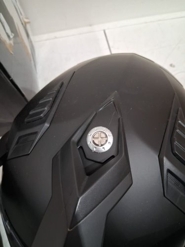 ILM Off Road Motorcycle Dual Sport Helmet WITH Full Face Sun Visor - large / 59cm-60cm - BLACK (MODEL: ILM-606V) image 6