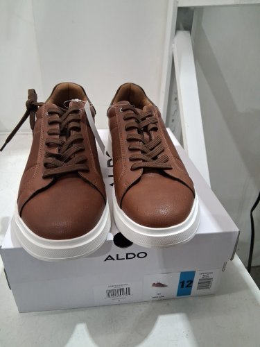 MEN'S ALDO COURT SHOE - 12 - TAN (STYLE: 3322512) image 2