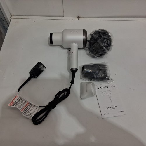 WAVYTALK blown away IONIC HAIR DRYER WITH DIFFUSER & CONCENTRATOR ATTACHMENTS - white (MODEL: ql-5917bdc-i) image 3