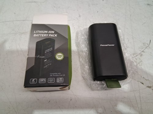 picklepower lithium ion battery pack - 8.4V MAX - compatible with JBL partybox club 120 speaker - black/green (model : jpb-120) image 2
