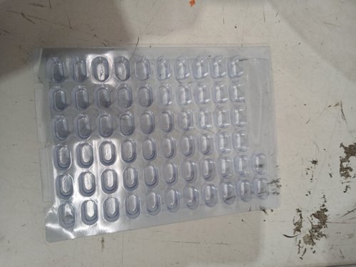 500pk 62-slot medication blister packs - clear - (model: 90751) image 4