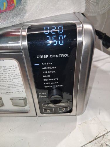 NINJA FOODI 8-IN-1 DIGITAL FLIP-AWAY AIR FRY OVEN - STAINLESS STEEL - (SP101C) image 4