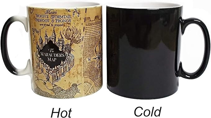 Harry Potter Inspired Marauders Map Morphing Mug, 400ML image 2