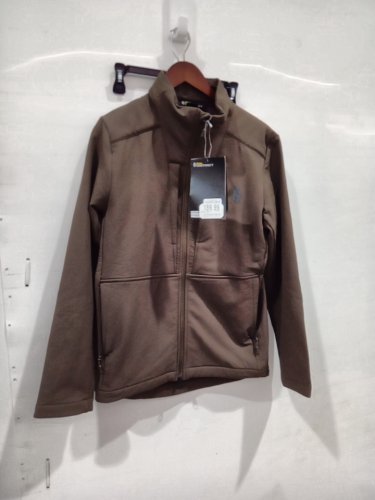 MENS CABELA'S INSTINCT fannin softshell jecket - small - major brown image 2