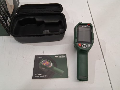 Tesmen handheld live tracking thermal imaging camera - 240x240px display - green (model: tka-6000) image 4
