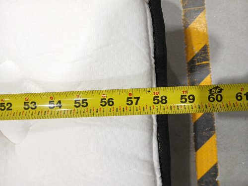 Mattress - Queen - White/Black image 6