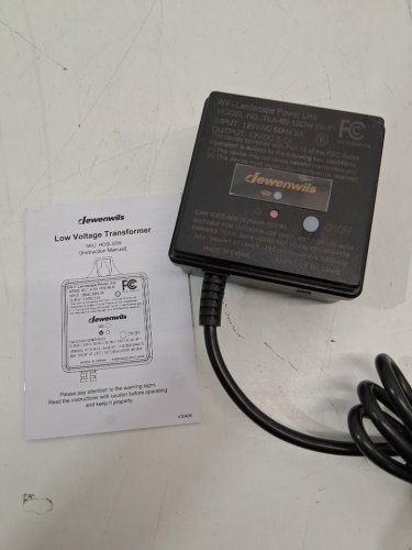 Dewenwils wifi low voltage transformer - 60W - black (model: hosl02W) image 2