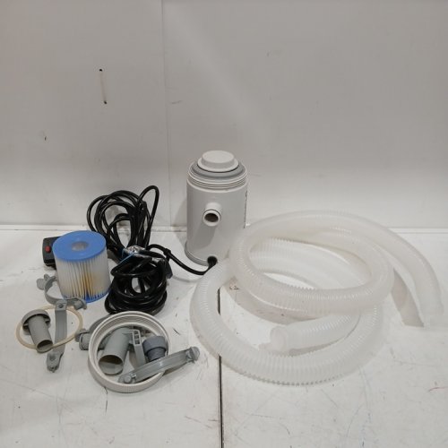 INTEX C330 KRYSTAL CLEAR CARTRIDGE FILTER PUMP FOR ABOVE GROUND POOLS - 330GPH - GREY (MODEL: FP601) image 3