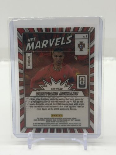 2025-26 PANINI FIFA WORLD CUP DONRUSS NET MARVELS CRISTIANO RONALDO CARD #2 image 3