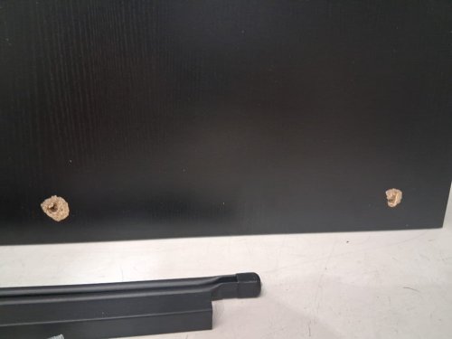 Sagenest Small Computer Desk with metal frame - 31"/265 lb max - black - (model: gdz-31in-bk-ca) image 4