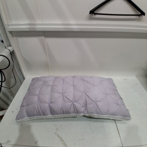 MELLOW PLOOF PILLOW - KING, 20" X 36" - PUPLE/WHITE image 3