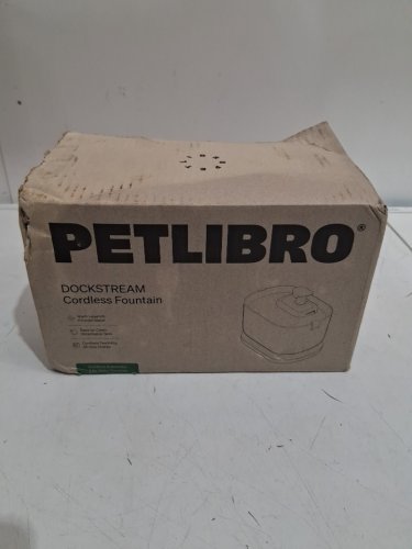 PETLIBRO Battery Operated Cat Water Fountain BPA FREE - 2.5L - WHITE/BLACK (MODEL:PLWF115) image 2