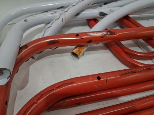 Winnwell Steel Street Hockey Net with Backstop - 72" - Red / White (Model: HN72PF2015S18-BS) image 6