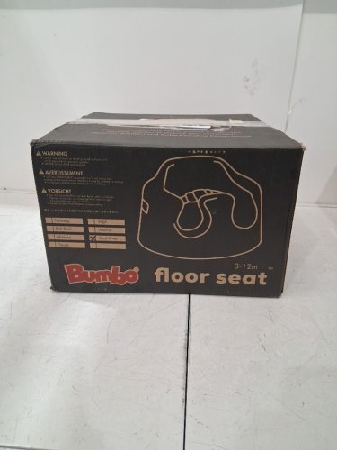 BUMBO FLOOR SEAT FOR TODDLERS - 3-12 MONTHS OLD - COOL GREY (MODEL: ea-00500) image 4