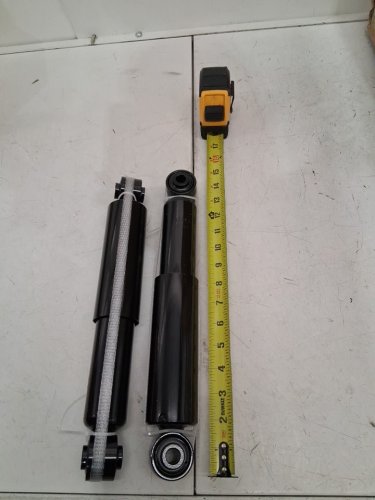 2PK Loop-to-loop shock absorber - for rear suspension and 4WD vehicles - Black image 4